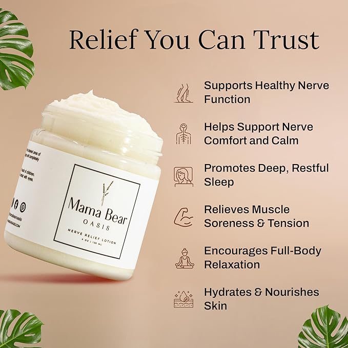 Mama Bear Nerve Relief Lotion